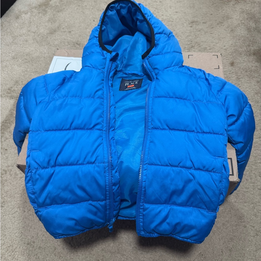 The Children's Place Vibrant Blue Kids Puffer Jacket